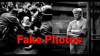 Fake Photos Of Trump Being Arrested Goes Viral