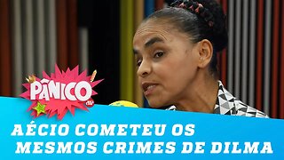 Marina: Aécio cometeu os mesmos crimes de Dilma