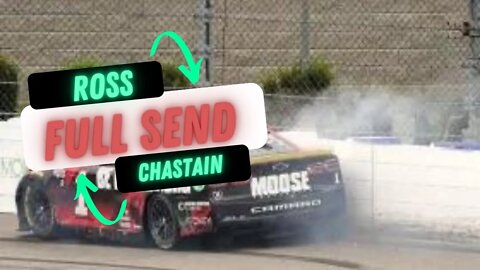 Ross Chastain’s Full Send at Martinsville To Get into the Championship ( Clip Breakdown)