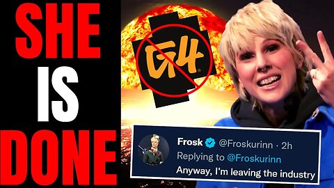 Complete FAILURE For Frosk! | She's "Leaving" The Gaming Industry After DESTROYING G4TV