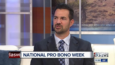 Legal Aid Center talks about National Pro Bono Week