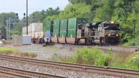 Norfolk Southern 20E Intermodal Train from Berea, Ohio September 4, 2021