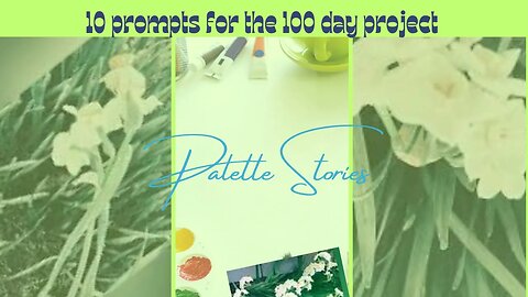 Palette Stories-art/writing prompt #3 #the100dayproject #palettestories #writingprompts #artprompts