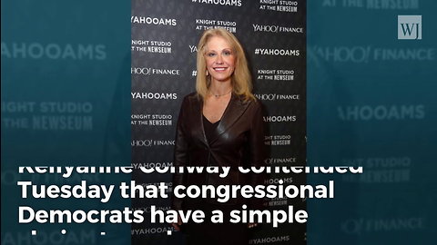 Kellyanne Asks Democrats: ‘Do They Want To Keep the Government Open or Keep Borders Open?’