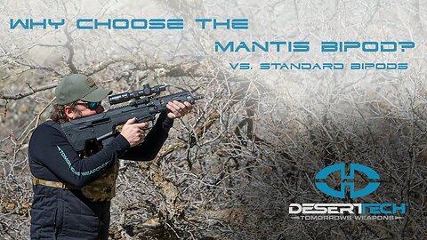Why Choose the Mantis Bipod over a Conventional Bipod?