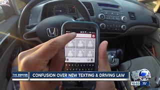 Texting While Driving Law