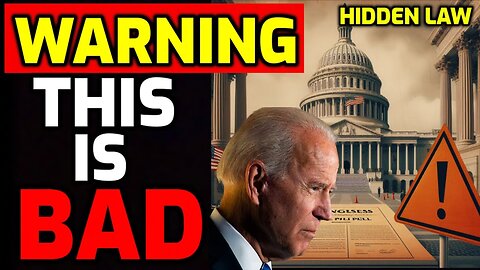 WARNING! Congress just BETRAYED the AMERICAN PEOPLE! - New LAW SNUCK IN