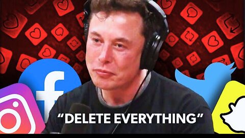 DELETE Your Social Media NOW, Elon Musk! This is why.