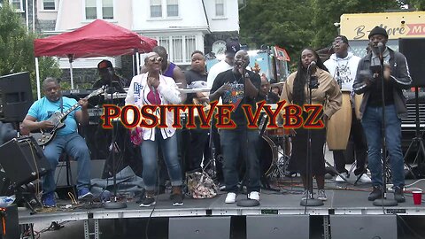 Positive Vybz Band performs for Mother's Day in Baltimore.