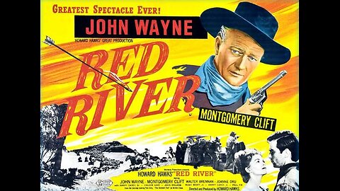 RED RIVER 1948 Overbearing Cattle Drive Boss Has a Mutiny on the Trail FULL MOVIE in HD