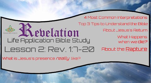 Lesson 2: Revelation 1:7-20