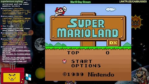 Mar10 Stream - Super Mario Land (with DX patch cuz THE COLORS DUKE THE COLORS)