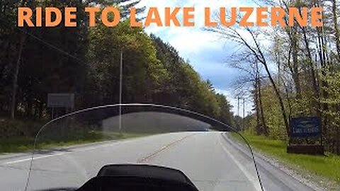 Ride to Lake Luzerne, New York