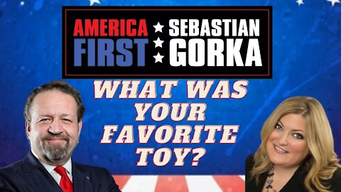 So what was your favorite toy? Jennifer Horn with Sebastian Gorka on AMERICA First