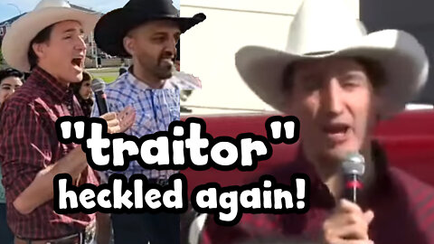 Reacting to Trudeau heckled "traitor" at Calgary Stampede