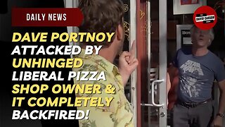 Dave Portnoy Attacked By Unhinged Liberal Pizza Shop Owner & It Completely Backfires!