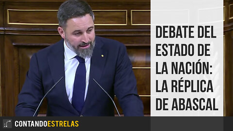 Debate del Estado de la Nación: la réplica de Abascal