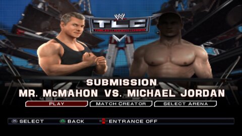 WWE SmackDown vs. Raw 2011 Mr. McMahon vs Michael Jordan