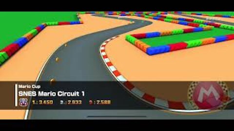 Mario Kart Tour - SNES Mario Circuit 1 Gameplay