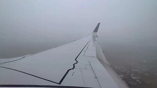 United Airlines Boeing 737-900 CATII Landing Low Visibility Newark (EWR/KEWR)