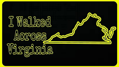 My entire walk across Virginia