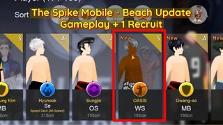 The Spike Volleyball - Mobile Beach Update Gameplay - S-Tier Ninja Recruit!