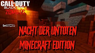 Call of Duty Custom zombies Nacht Der Untoten Minecraft Edition