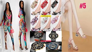 Men's Fashion watches, women's fashion dress and hells sandals, women bag and Matching set