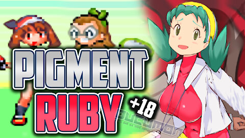 Pokemon Pigment Ruby - Old 18+ Pokemon Hack ROM has uncensored trainers! You can play as Kris!