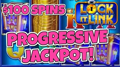 HIGH LIMIT PROGRESSIVE JACKPOT CLAIMED!