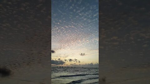 the cloudy sky tonight in Boracay #boracay