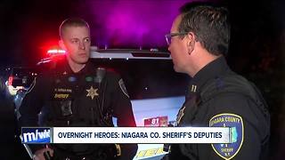 Being vigilant: Niagara County Sheriff's Deputies patrol at night