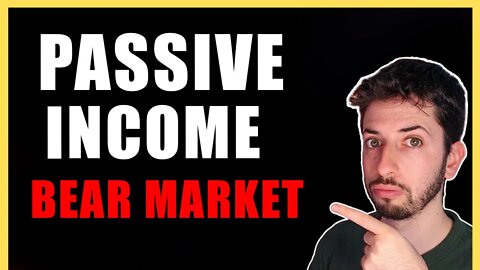 Bear Markets Are Great For Passive Income Investors, Here's Why