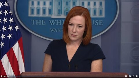 Government Feed Cuts To La Palma During Jen Psaki Briefing During Talk Of National Emergency!?!?*