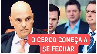 Bolsonaro no mapa sem saída Alexandre de Moraes e a prisão de Anderson Torres.