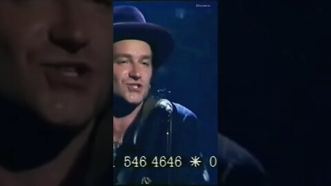 U2 : Love Rescue Me 3 ft. Keith Richards & Ziggy Marley - Live 1988 #shorts