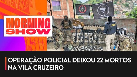 "O Bolsonaro elogiou a ação na Vila Cruzeiro porque..."