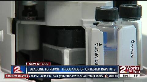 More than 3,500 untested rape kits identified