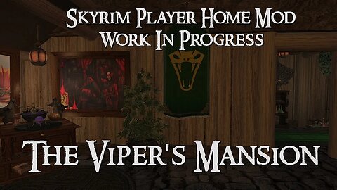 Skyrim Mods 2023 - The Viper's Mansion (W.I.P.)