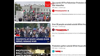 Attempted Insurrection at the White House: by Pro-Palestine/Anti-Israel Rioters