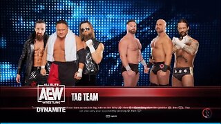 AEW Collision Bullet Club Gold & Samoa Joe vs FTR & CM Punk