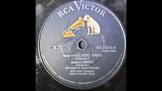 RCA Victor Orchestra, Ardon Cornwell, Robert Schumann, Friedrich Hollaender - Soldiers' March, March