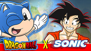 Sonic Copiando Goku 😱 | HISTORIA Dragon Ball Advanced Adventure