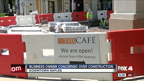 Business owner concerned over months-long street project