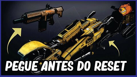 DESTINY 2 │ PEGUE ANTES DO RESET E VISITE O BANSHEE