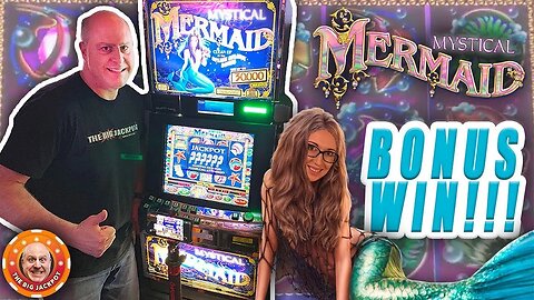 🧜‍♀️ Mystical Mermaid High Limit Jackpots 🧜‍♀️ $60 High Limit Slots from Atlantic City