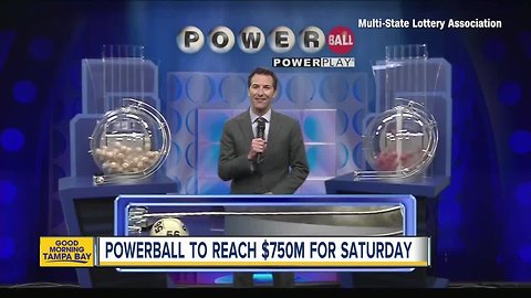 Powerball jackpot jumps to $750 million