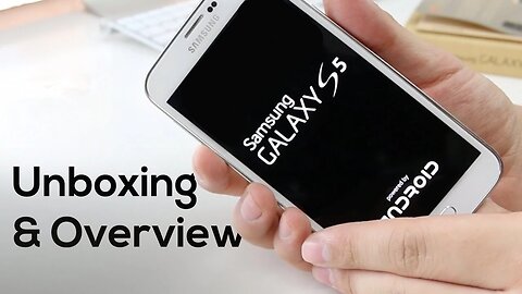 Samsung Galaxy S5 Unboxing, Overview, First Impressions (AT&T)