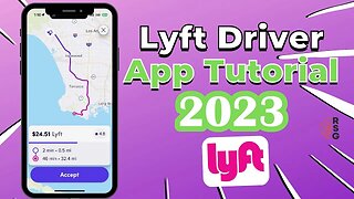 How To Use Lyft Driver App - 2023 Training & Tutorial