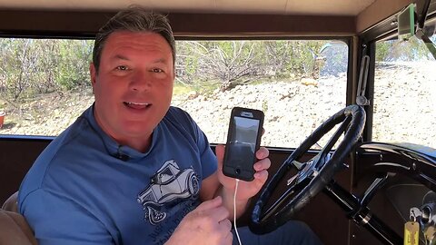 How to charge cellphone in a Ford Model A with 6-volts